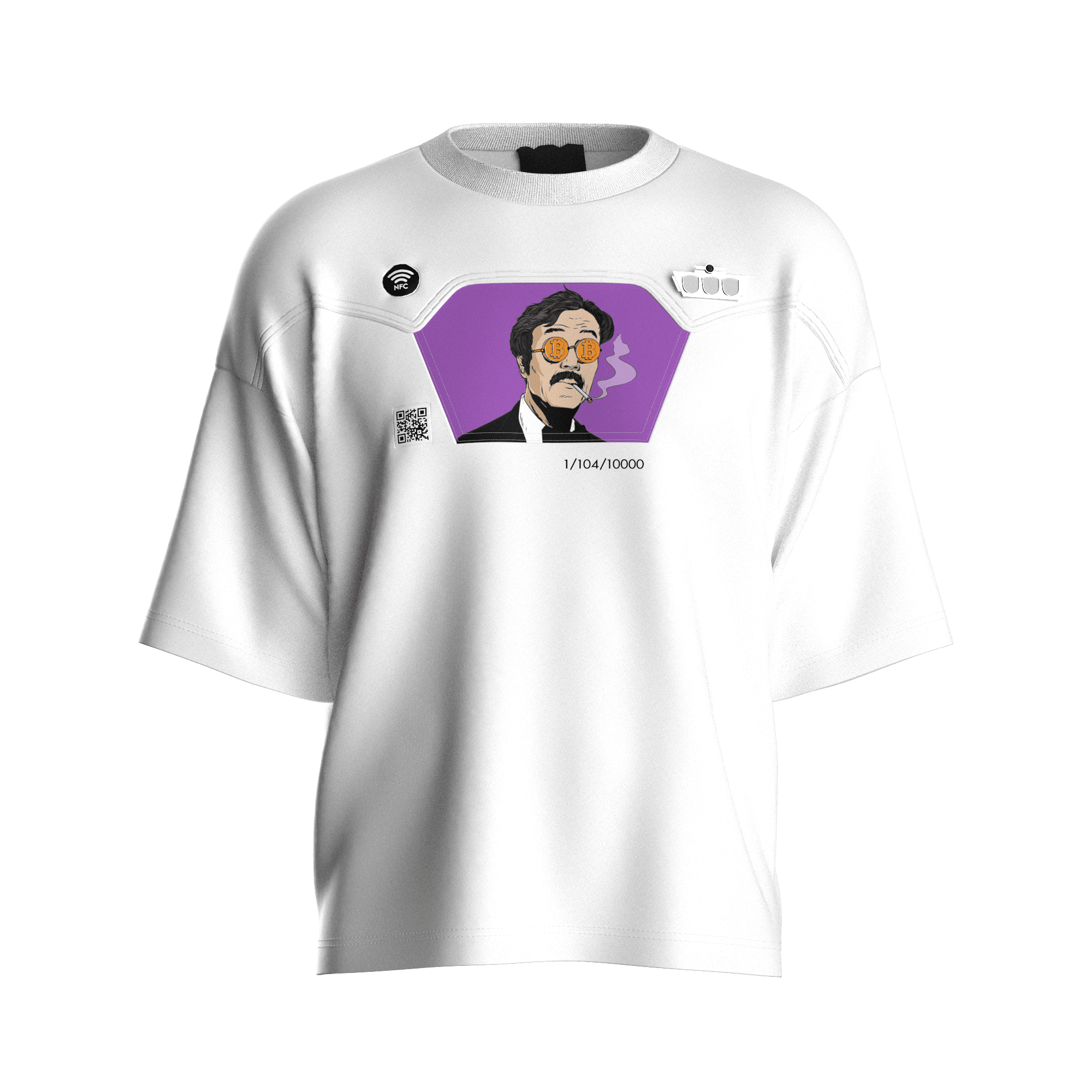 TWINMETA custom-printed influencer T-shirt